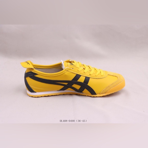 Onitsuka Tiger MEXICO 66 Women's Yellow Casual Sneakers [All sizes available in